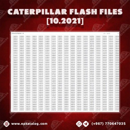 Caterpillar Flash Files [10.2021]