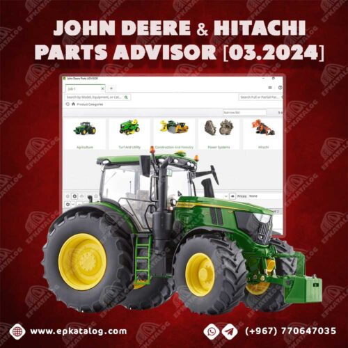 John Deere & Hitachi Parts ADVISOR [03.2024]
