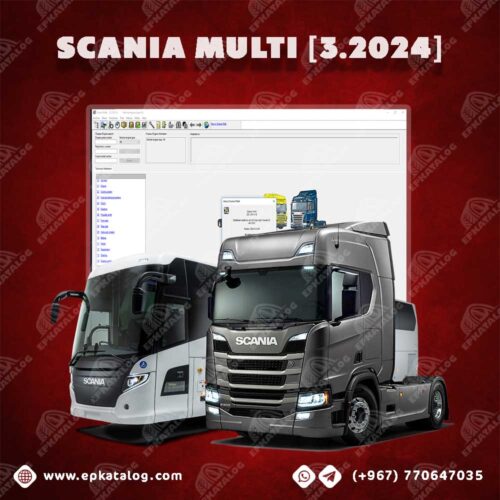 Scania Multi EPC [03.2024] Spare Parts Catalog