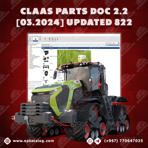 Claas Parts Doc 2.2 [03.2024] Updated 822 EPC