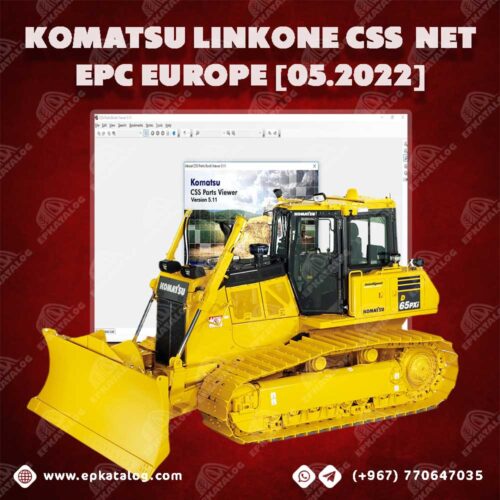 Komatsu LinkOne CSS Net EPC EUROPE [05.2022]