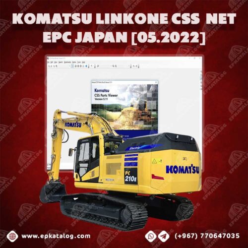 Komatsu LinkOne CSS Net EPC JAPAN [05.2022]