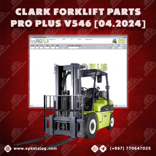 Clark Forklift Parts Pro Plus EPC v546 [04.2024] Spare Parts Catalog